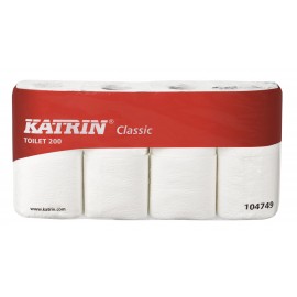 Papier toaletowy 10474 Katrin Classic Toilet 200 / 8 rolek