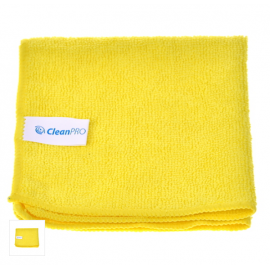 Ścierka 30x30 CleanPRO, żółta, 220g/m2